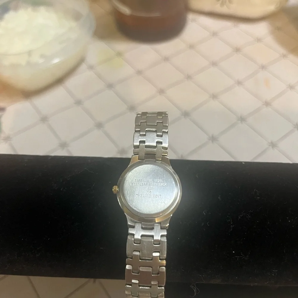 Anne Klein Gold and‎ Silver Bracelet Watch